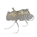 Bridal Garters - Cream