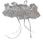 Bridal Garters - White