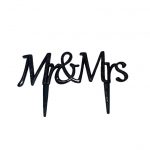 Cake Topper - Mr & Mrs