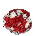 Red Bridal Bouquet