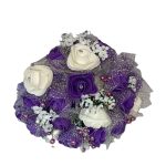Purple Bridal Bouquet